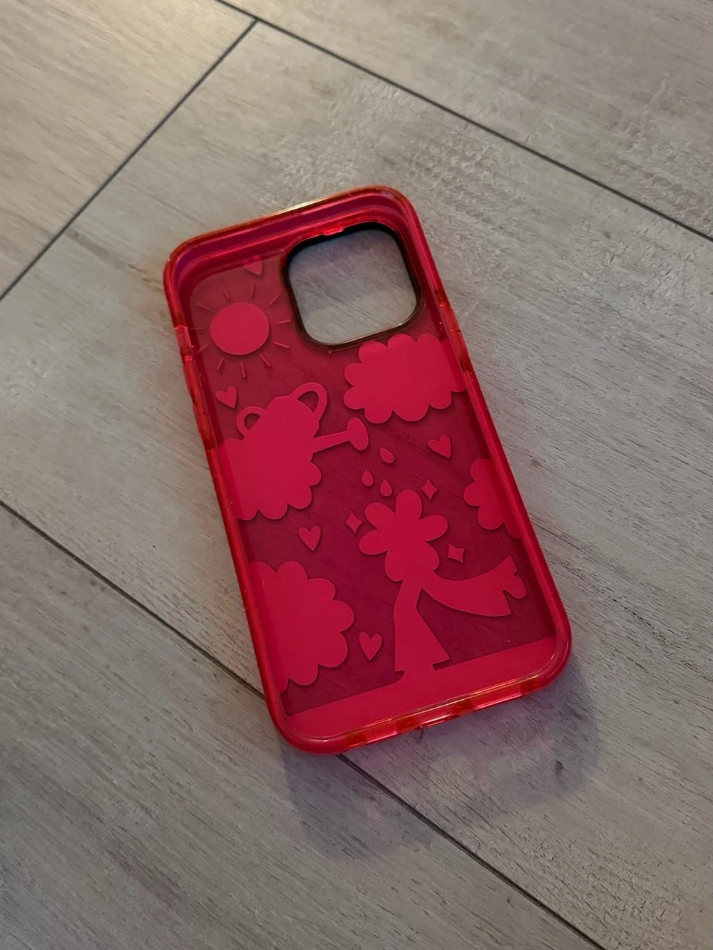 Casetify bright red